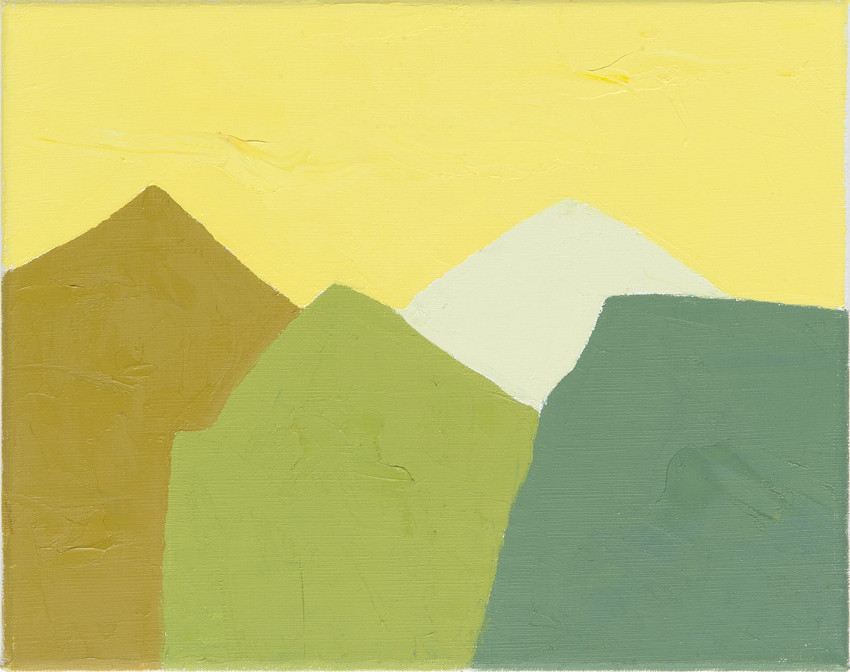 Biography Of Etel Adnan Widewalls   Etel Adnan Untitled 2 2014 Photo Credits Galerie Lelong 