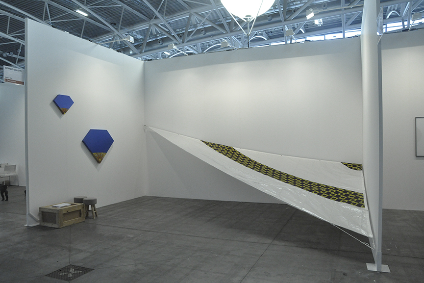 Ettore Favini’s Artworks at Giorgio Galotti Booth at Artissima 2