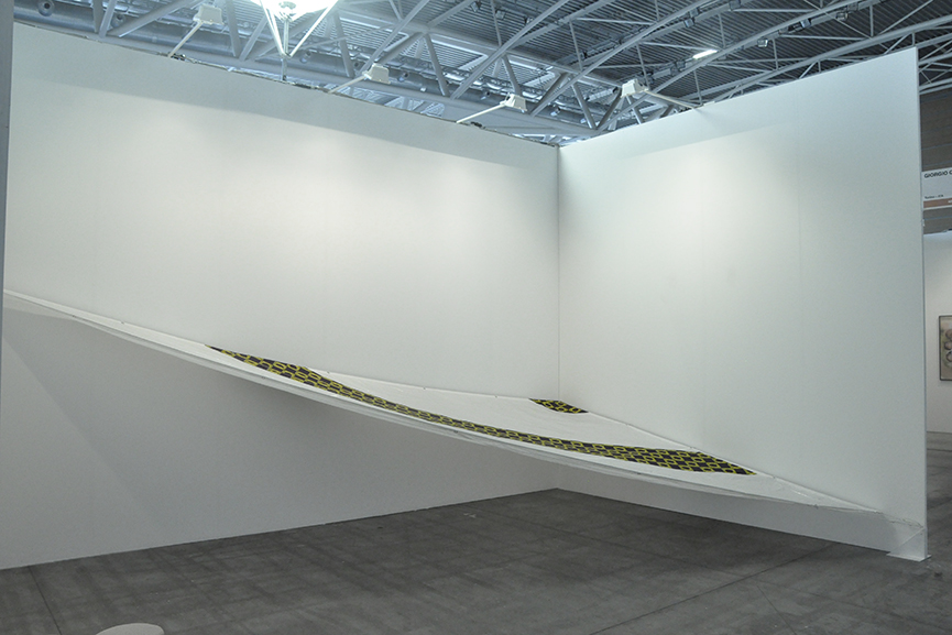Ettore Favini’s Artworks at Giorgio Galotti Booth at Artissima 6