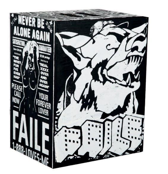 Faile - NYC 100, 2008 (50.9 x 40.5 x 30.5 cm)