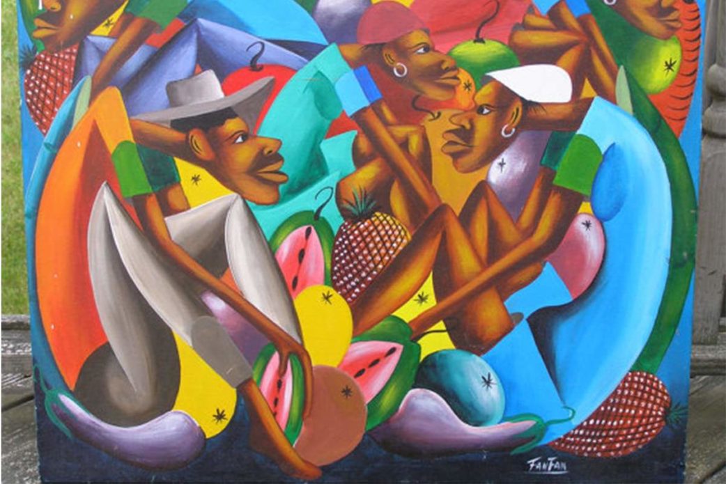 Haitian Art Celebrating the Spirit of Joyfulness in Hard and