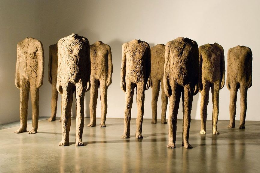 Mutations by Magdalena Abakanowicz Coming to Richard Gray Gallery
