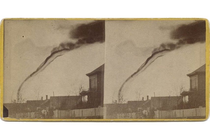 First photo of Tornado film
