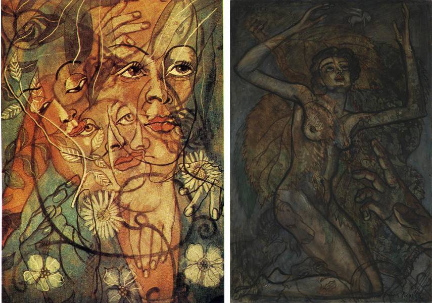 Hera and Otaïti are the titles of wto Picabia works that were fairly overlooked during the artist's career