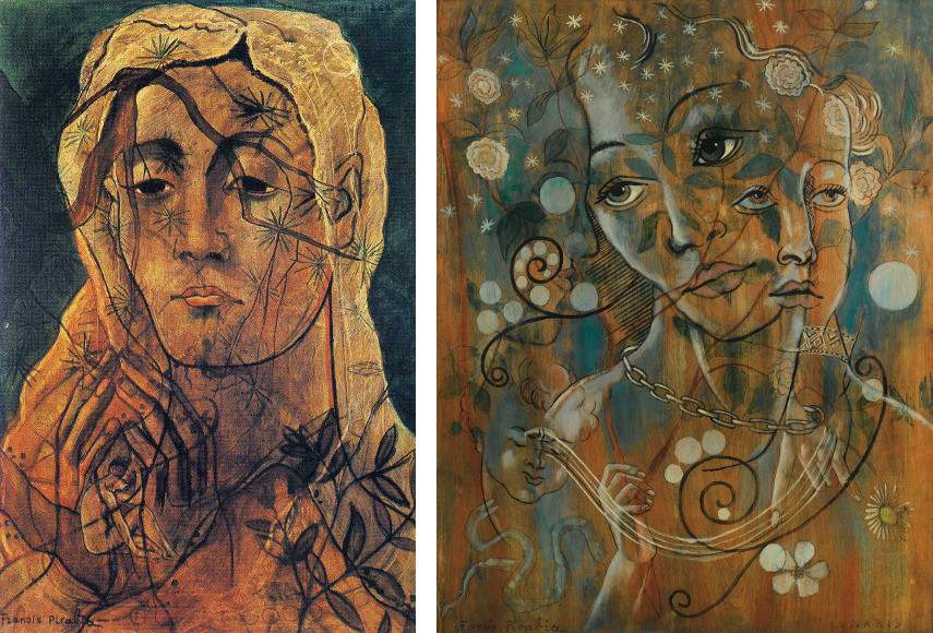 Two images of works made by Picabia that show why the artist was such a hit in just about any 1930s french gallery