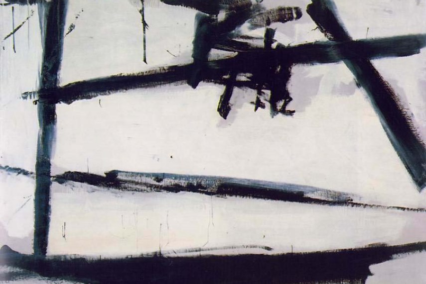 action painting examples by Franz Kline - Painting No 2