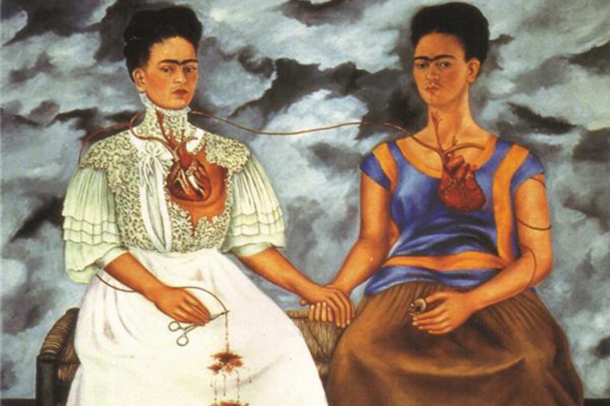 diego rivera and frida kahlo painting