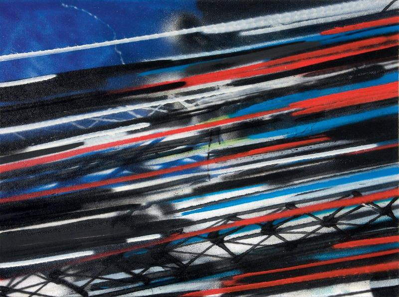 Futura - American Pie, 2010 (76 x 101 cm)