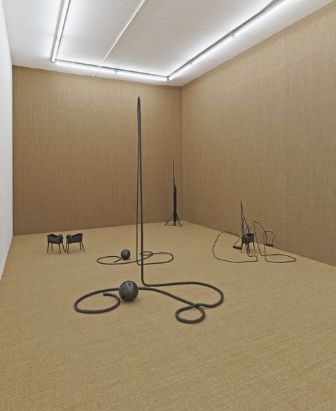 the work of the france born artist trouvé was exhibited in france berlin and gagosian museum in 2010 2014 and 2015