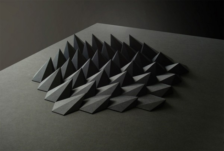 Exploring The Form In Art Widewalls   Geometric Paper Forms. Image Via Designlike.com  