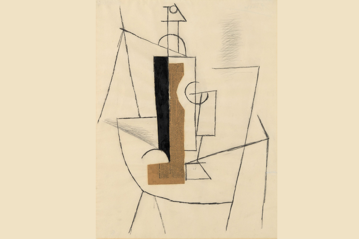 All The Facets Of Cubist Drawing Widewalls   George Braque Drawing. Image Via Metmuseum.org  