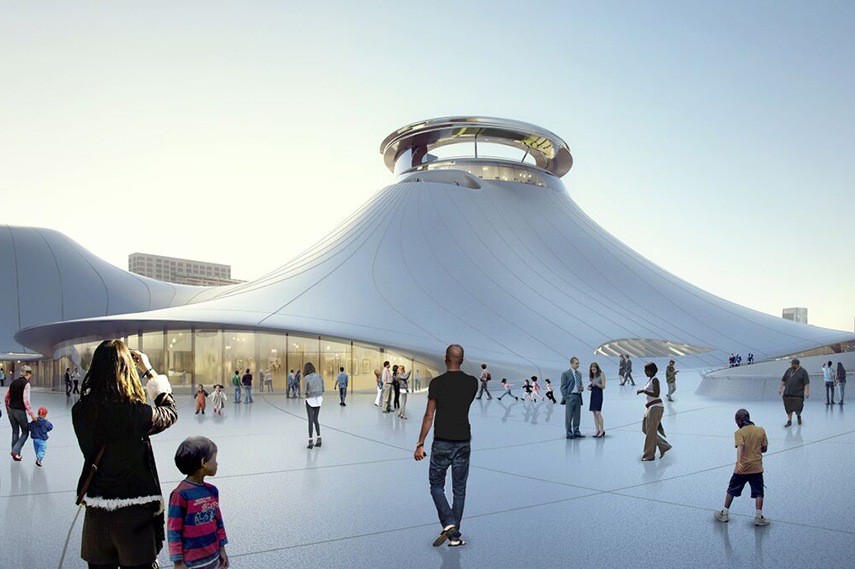 Lucas Museum Chicago public space new design news lakefront privacy museum city digital field house architecture terms home