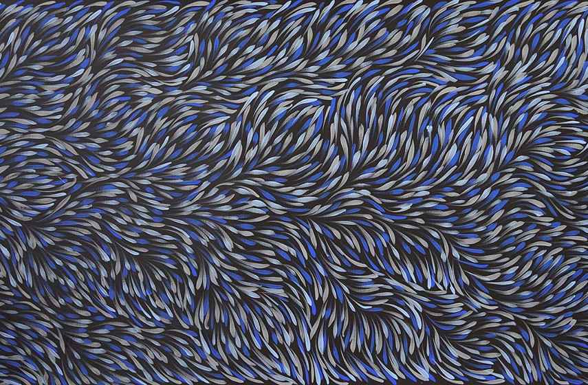 Gloria Petyarre - Bush Medicine Dreamtime (Detail) , photo credits Japingka