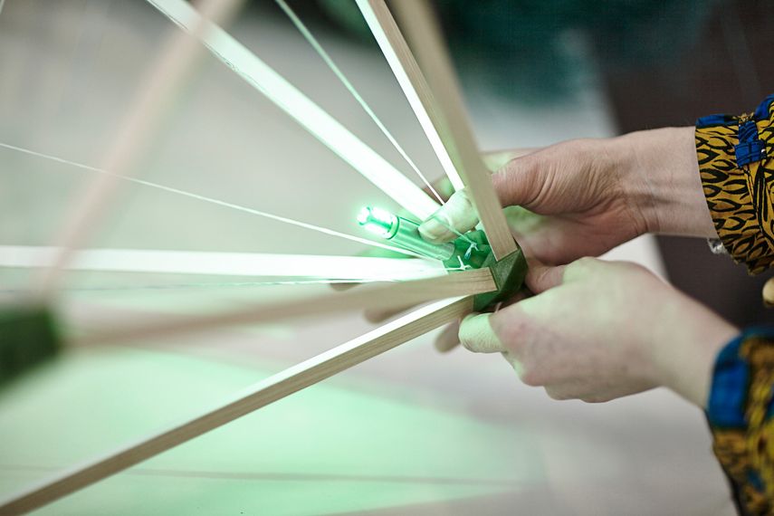 the artistic project was presented in 2016 in vienna with many participants