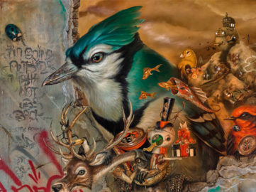 Greg 'Craola' Simkins - Beyond Shadows (detail)