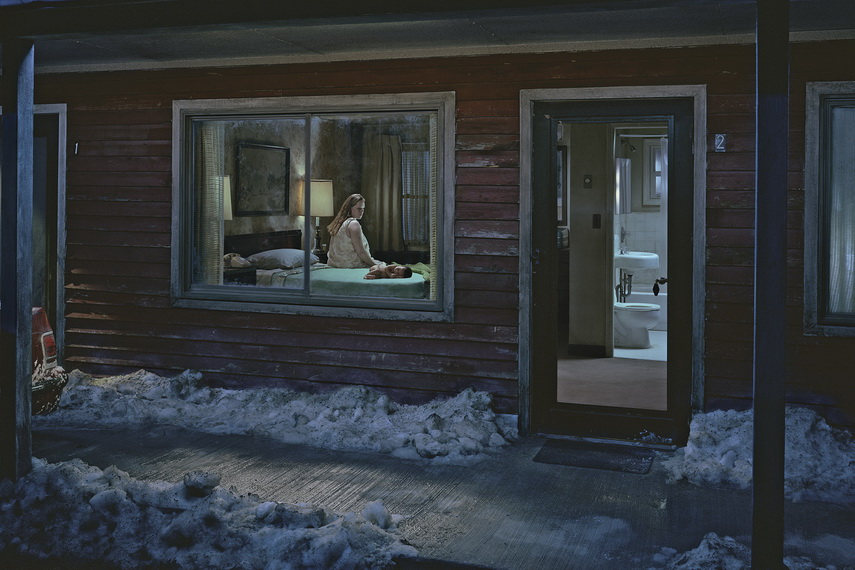 Gregory Crewdson - Untitled (Birth) from the series Beneath the Roses, 2007 - image via americansuburbx