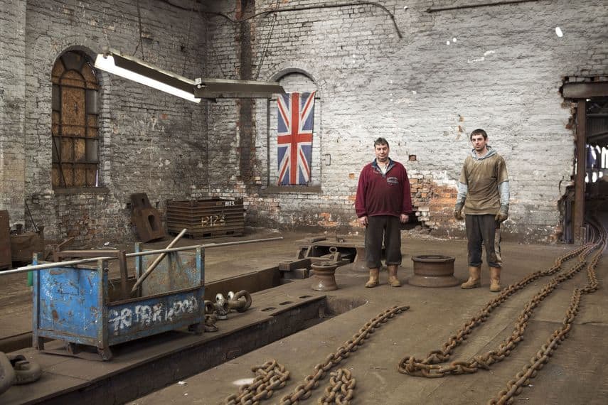 Griffin Woodhouse Ltd, chain makers. Father & son, Brian & Ross