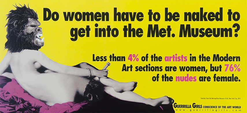 guerilla girls poster