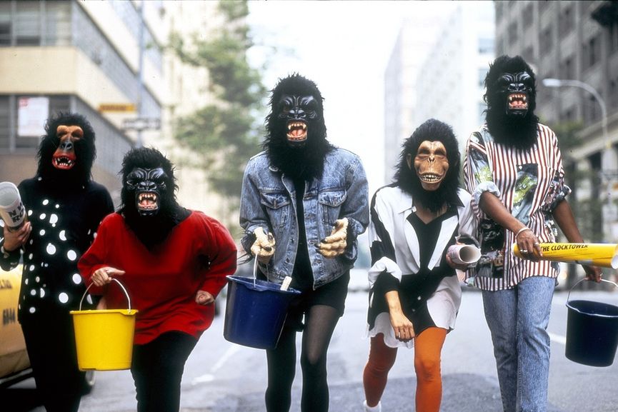 Guerrilla Girls use media as their tool