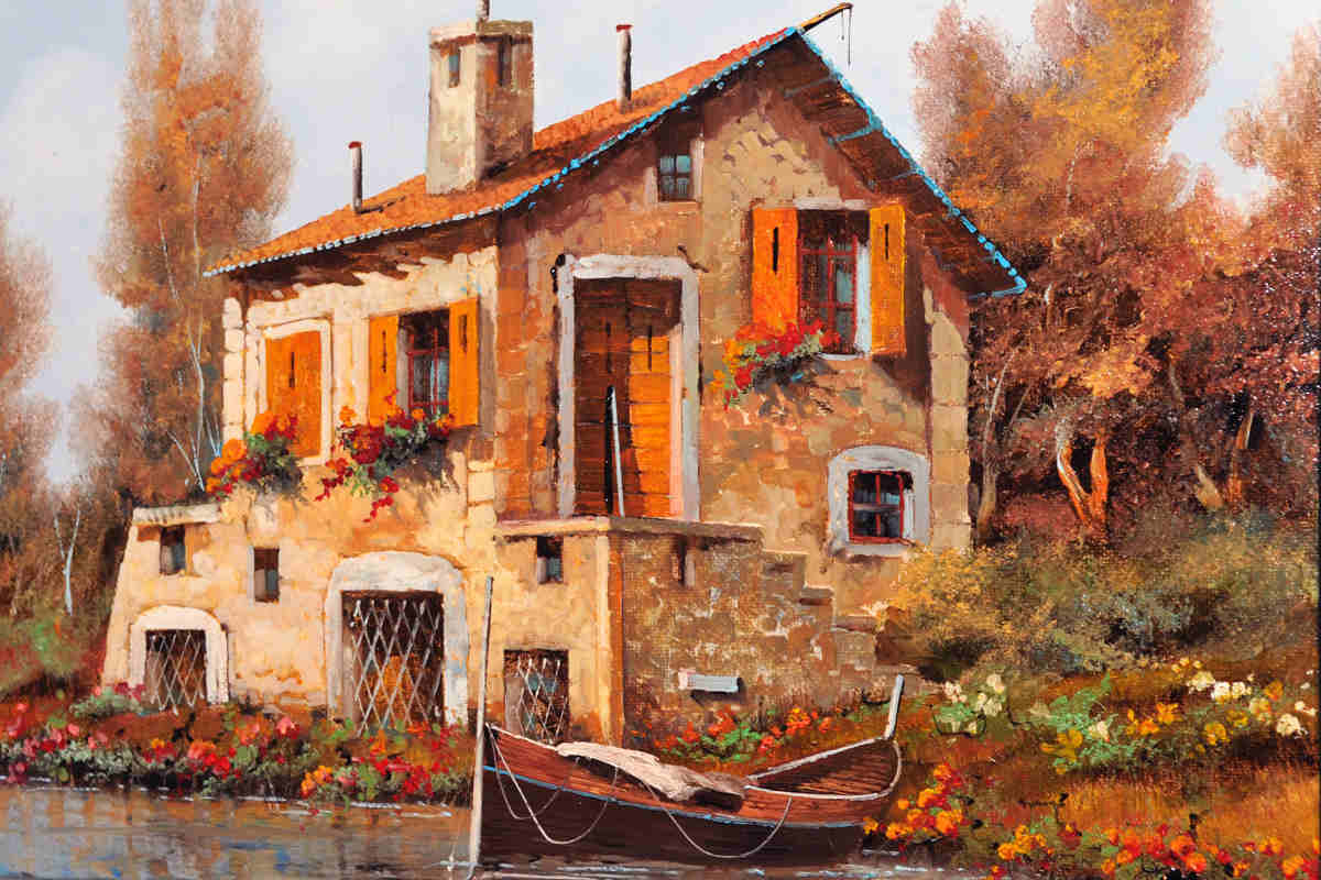 Glorious Landscape Paintings In Contemporary Art Widewalls   Guido Borelli Image Via Lookingglass Photo Com 