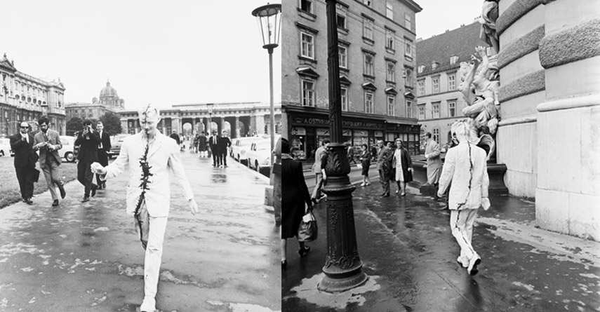 the famous actionists günter kurt muehl brus otto created numerous works and films that their audience of 1964 did not like. günter muehl was the famous actionists video author.