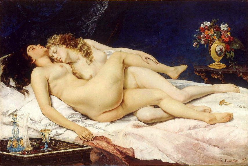 Gustave Courbet - The Sleepers, 1866