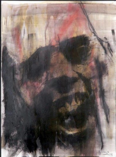 Guy Denning - Screaming Head 2, 2007 (76,2 x 55,9 cm)