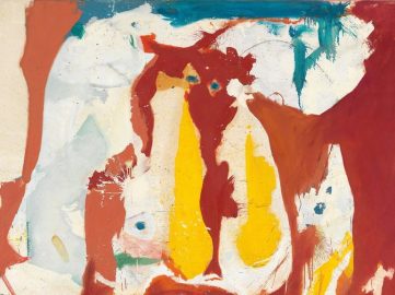 Helen Frankenthaler - The Red Sea, 1959 (detail)