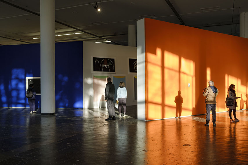 Installation view of Antonio Ballester Moreno exhibition