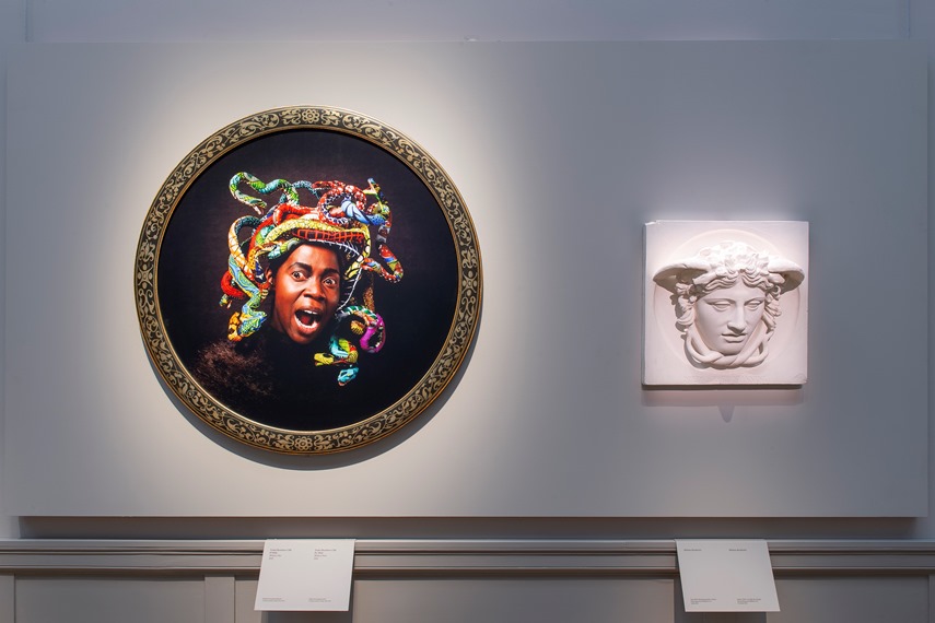 Interior from the exhibition Inspiration - Iconic Works at Nationalmuseum