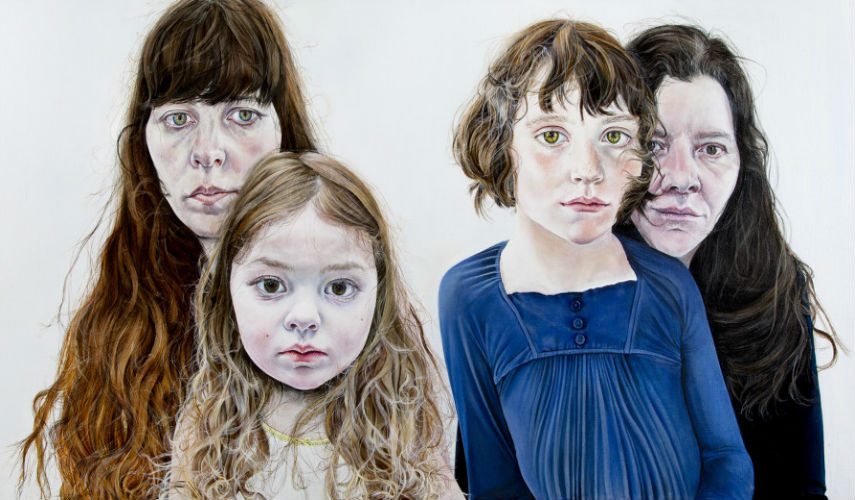Ishbel Myerscough - Mothers and Daughters, 2014, photo via royalacademy.org.uk