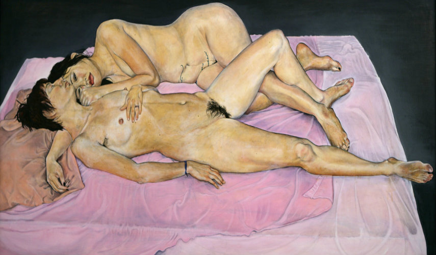Ishbel Myerscough - Two Women, photo via artslant.com