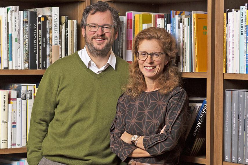 Iwan and Manuela Wirth review edition digital home october based
