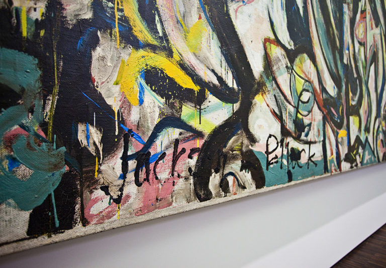 Jackson Pollock S Mural At The Guggenheim Widewalls vrogue.co