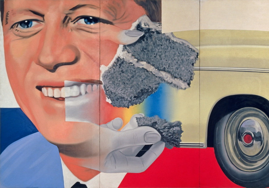 He draw images from advertising and mass media while in contact with galleries privacy and policy