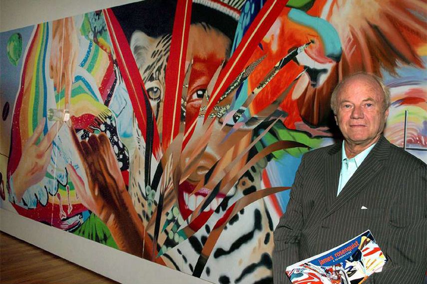James Rosenquist use a variety of influences