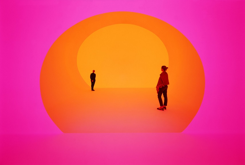 What is space in art of James Turrell Las Vegas Installation