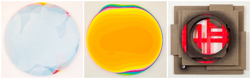 Left: Jan Kalab - Bubble / Centre: Jan Kalab - Odeon / Right: Jan Kalab - BSF Pink Multi