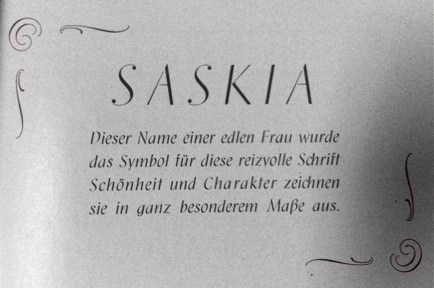 JanTschichold - Saskia, 1931, image via lucdevroyecom, design, book, designers, type, font, serif, use
