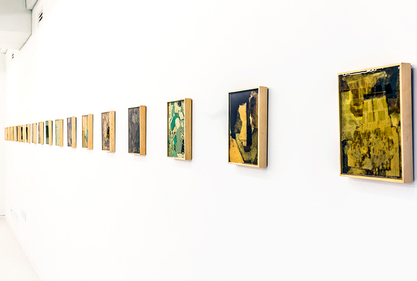 Jazoo Yang, Installation view at Gallery Boaninn, Seoul, 2017
