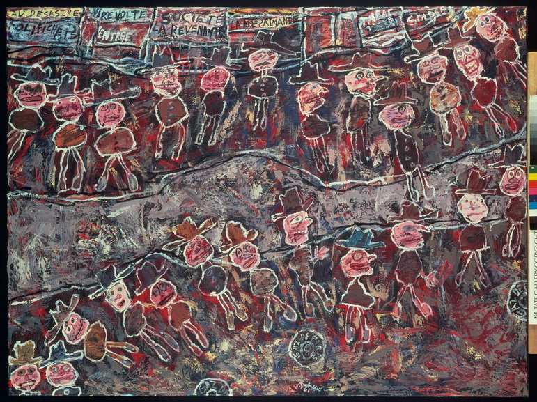 Jean Dubuffet - Vire-volte (Spinning Round)