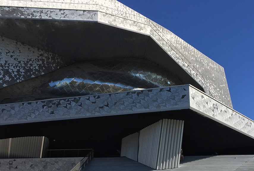 Paris Philharmonie is a representative of modern French architecture