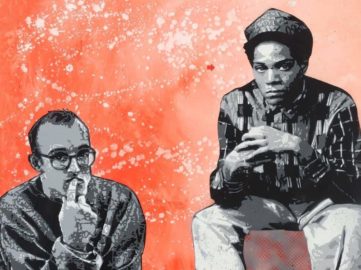 Jef Aerosol - Jean-Michel Basquiat & Keith Haring (detail)