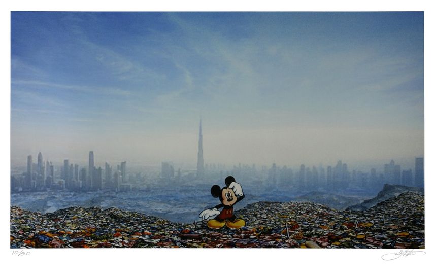 Jeff Gillette - Dubai Landfill Mickey, 2016