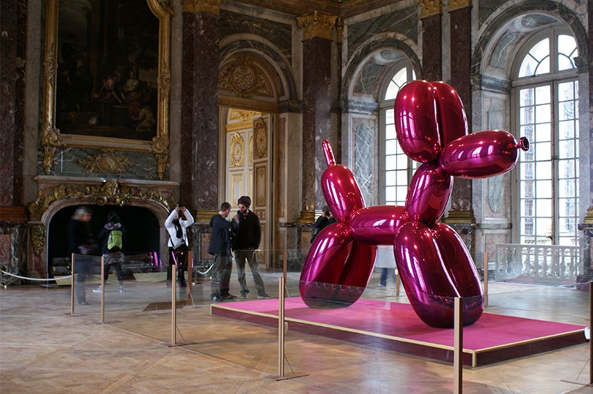 Jeff Koons Balloon Dog Via Flickr 