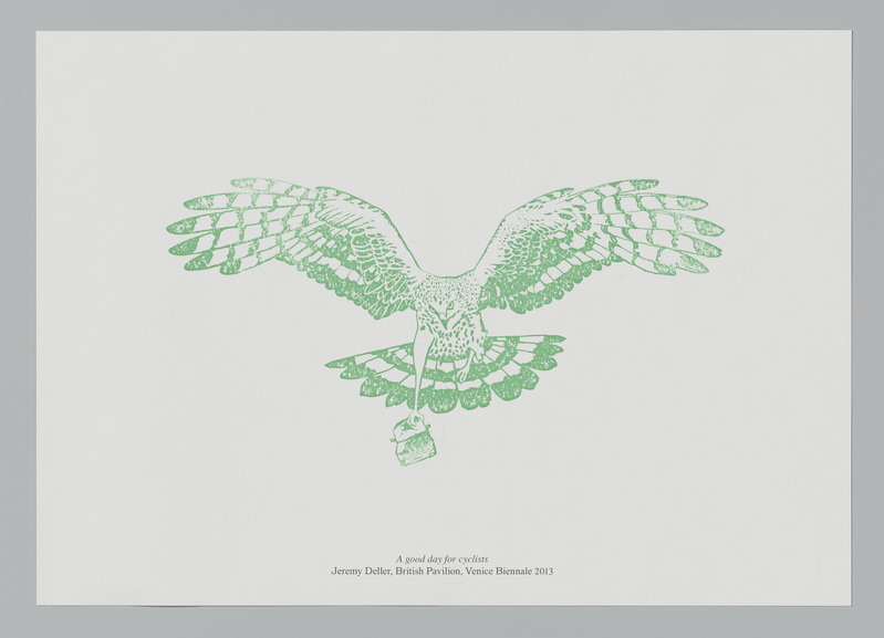 Jeremy Deller green print