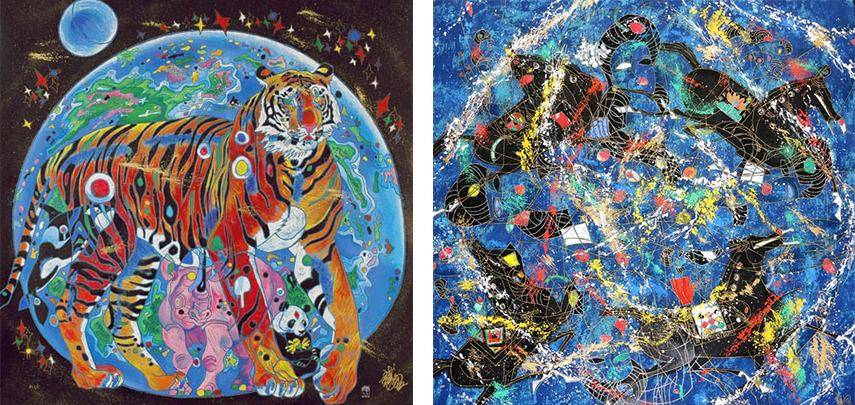 jiang serigraph jiang edition jiang lady girl suite paper jiang canvas spring love jiang serigraph edition tiefeng horse black lady paper signed hand white jiang serigraph edition tiefeng horse Jiang signed jiang hand Jiang love