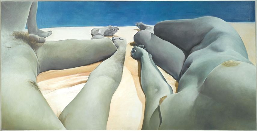 Joan Semmel - Intimacy-Autonomy, 1974