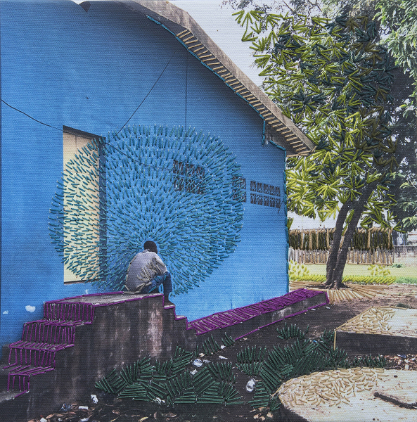 Joana Choumali - Ça va aller #3, 2016