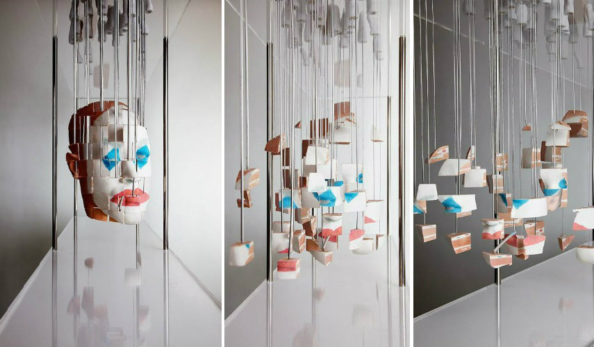 Jonty Hurwitz - Funny, 2010 life media anamorphosis nano contact london